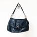 Coach Bags | Coach Black Leather Shoulderbag, Fold Over Front | Color: Black | Size: Os