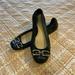 Coach Shoes | Coach Black Ballet Style Flats Size 7.5 | Color: Black | Size: 7.5