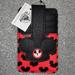 Disney Bags | New Disney Parks Mickey Mouse Card Holder Wallet | Color: Black/Red | Size: Os