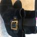 Tory Burch Shoes | Like New Tory Burch Black Suede Ankle Boots 7.5 | Color: Black | Size: 7.5