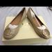 Coach Shoes | Coach Leather Flats | Color: Cream | Size: 9