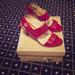 Michael Kors Shoes | Michael Kors Rochelle Patent Sandals | Color: Red | Size: 6