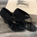 Burberry Shoes | Burberry Black Wedges Size 9.5 | Color: Black | Size: 9.5