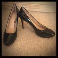 Coach Shoes | Coach Black Patent Leather Heels Pumps Shoes 6.5 | Color: Black | Size: 6.5