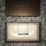 Gucci Bags | Gucci Nude Leather Wallet | Color: Cream | Size: Os