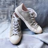 Converse Shoes | Converse Gray Low Top Sneakers | Color: Gray | Size: 5g