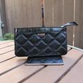 Kate Spade Bags | Kate Spade Black Quilted Leather Wristlet | Color: Black | Size: Os