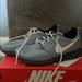 Nike Shoes | Gray/White Nike Roshe Run | Color: Blue | Size: 6 Youth