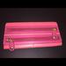 Coach Bags | Coach 2 Zippers On Front Salmon Wallet | Color: Pink | Size: 7&1/2” X 4”