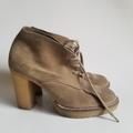 J. Crew Shoes | J. Crew Macalister Tan Suede High Heel Boot 6 | Color: Tan | Size: 6