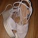 Coach Shoes | Coach Platform Shoes Size 10 | Color: Cream | Size: 10