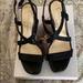 Jessica Simpson Shoes | Jessica Simpson Salona Wedge Sparkly Heel | Color: Black | Size: 9