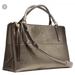 Coach Bags | Coach Borough Bag Metallic Bronze Gold Satchel | Color: Gold | Size: Os