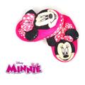 Disney Shoes | Minni Girls Adorable Pink Slippers Size 5/6 | Color: Black/Pink | Size: 5bb