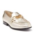 Burberry Shoes | Burberry 'Solway' Light Gold Loafers (Sz. 8) - New | Color: Gold | Size: 8