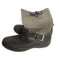 Columbia Shoes | Colombia Leather Olive & Black Monk Buckle Boots | Color: Black | Size: 6
