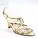 Kate Spade Shoes | Kate Spade Strappy Sandals Gold Leather Size 10b | Color: Gold | Size: 10