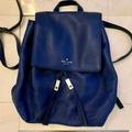 Kate Spade Bags | Kate Spade Navy Grey Street Wilder Backpack | Color: Blue | Size: Os