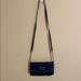 Nine West Bags | Blue Nine West Crossbody Bag Wristlet Euc | Color: Blue/Silver | Size: Os