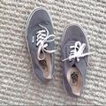 Vans Shoes | Classic Gray Vans | Color: Gray | Size: 7
