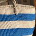 J. Crew Bags | J.Crew Striped Beach Tote | Color: Blue/Cream | Size: Os