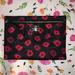 Kate Spade Bags | Kate Spade Pouch | Color: Black/Red | Size: Os