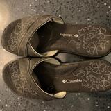 Columbia Shoes | Columbia Greta Ii Black Comfy Sandal Flip Flop 6 | Color: Black | Size: 6