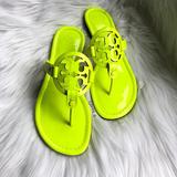 Tory Burch Shoes | Iso Neon / Fluorescent Yellow Patent Miller | Color: Green/Yellow | Size: 8