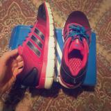 Adidas Shoes | Like New Adidas Climacool Sneakers Running Shoes | Color: Black/Pink | Size: 7