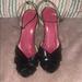 Kate Spade Shoes | Kate Spade Platform Shiny Heels | Color: Black/Tan | Size: 8
