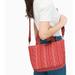 Kate Spade Bags | Kate Spade Jae Ellie Small Tote Satchel Crossbody Bag | Color: Pink/Red | Size: Small