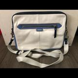 Coach Bags | Laptop Bag | Color: White | Size: For Small Laptop Only