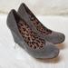 Jessica Simpson Shoes | Jessica Simpson Kellie Wedge Heels | Color: Gray | Size: 6