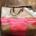 Coach Bags | Coach Pink And White Beach Bag/ Tote | Color: Pink/White | Size: Medium