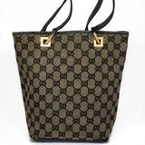 Gucci Bags | Gucci Vintage Small Brown Gg Canvas Tote | Color: Tan | Size: Os