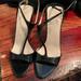 Gucci Shoes | Gucci Strappy Black Heels | Color: Black | Size: 5.5