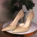 Jessica Simpson Shoes | Jessica Simpson Nude Patent Stiletto Heels | Color: Cream | Size: 7
