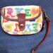 Dooney & Bourke Bags | Colorful Dooney & Bourke Wristlet W/ Leather Trim | Color: Pink/White | Size: Os