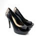 Jessica Simpson Shoes | Jessica Simpson Platform Patent With Snakeskin 7 | Color: Black | Size: 7