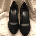 Gucci Shoes | Gucci Black Suede Pumps | Color: Black | Size: 10