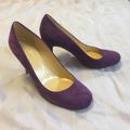 Kate Spade Shoes | Kate Spade Purple Suede Heels | Color: Purple | Size: 7