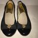 Michael Kors Shoes | Michael Kors Shoes Size 6 1/2m Black Flats Mk Logo | Color: Black | Size: 6