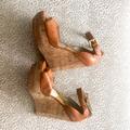 Michael Kors Shoes | Micheal Kors Rocker Sandals | Color: Brown/Tan | Size: 8