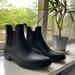 J. Crew Shoes | J Crew Matte Black Chelsea Rain Boots | Color: Black | Size: 7