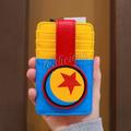 Disney Bags | Disney Parks Pixar Luxo Ball Card Holder | Color: Blue/Red | Size: Os