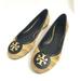 Tory Burch Shoes | Euc Tory Burch Reva Flat | Color: Blue/Tan | Size: 7