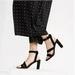 Madewell Shoes | Black Madewell Heeled Sandals- Brand New In Box | Color: Black | Size: 8.5