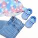 Nike Shoes | Baby Girl Nike Sneakers | Color: Blue/Pink | Size: 2bb