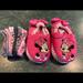 Disney Shoes | Minnie Mouse Slippers & 6-Pack Infant Socks | Color: Pink | Size: 9g