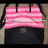 Victoria's Secret Bags | Large Victoria’s Secret Tote Adjustable Pink&Black | Color: Black/Pink | Size: Large 17x17